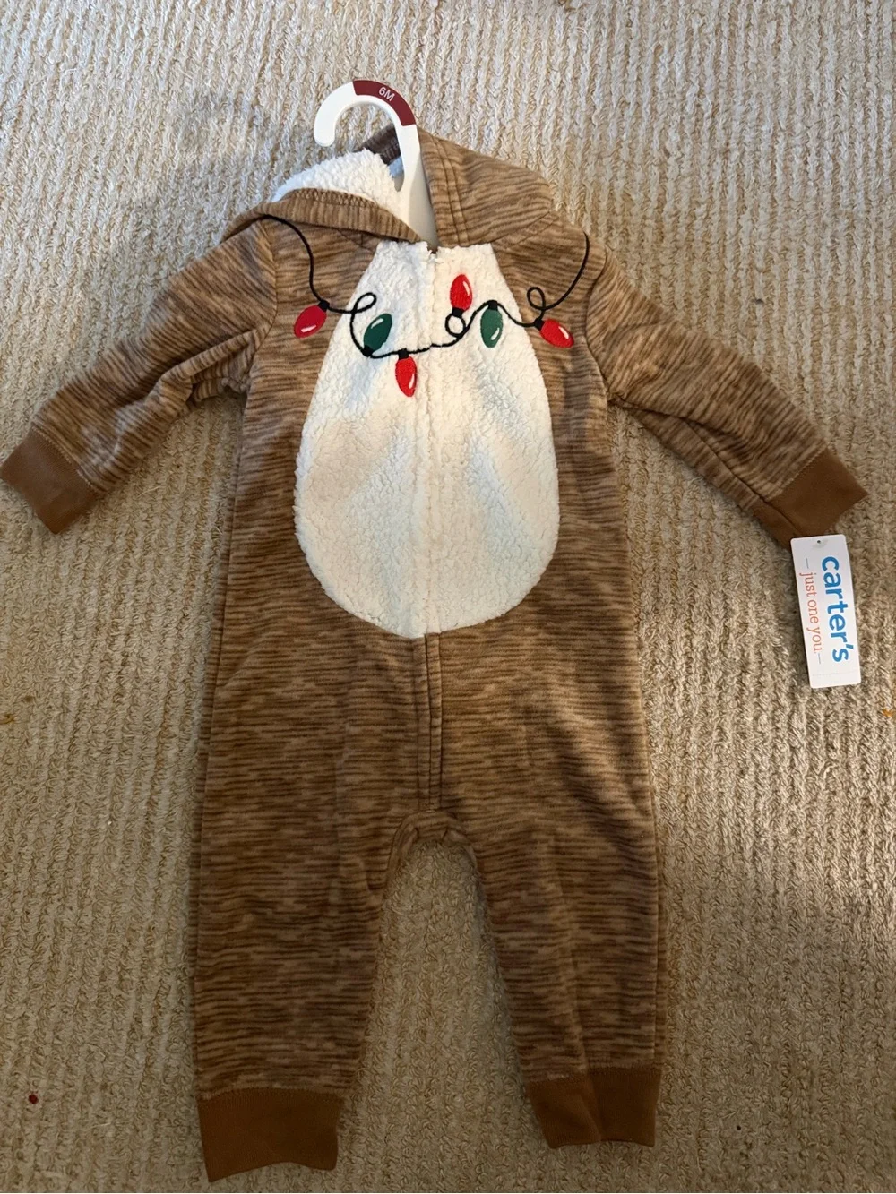 Carter's Toddler Brown Holiday One-Piece